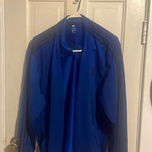 Blue adidas jacket